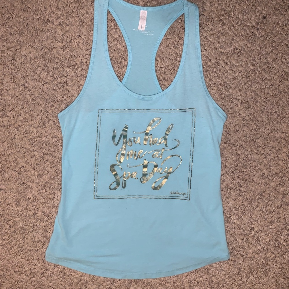 🌺3/$20🌺 You had me at Spa Day tank top